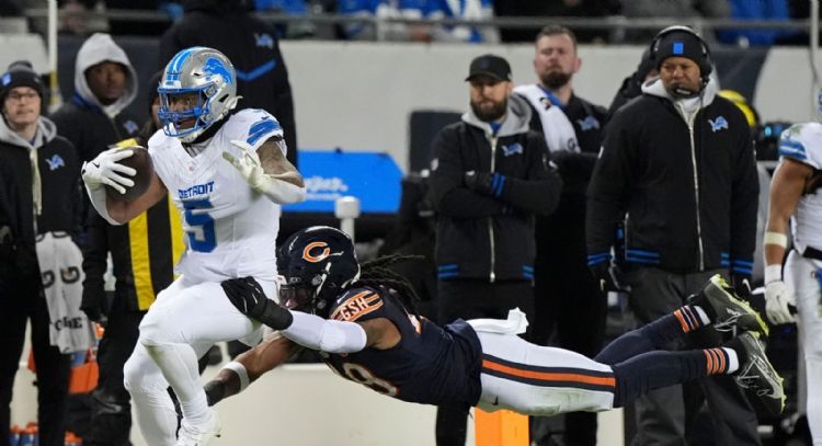 Lions vencen a los Bears rumbo a playoffs con gol de campo de 42 yardas de Bates