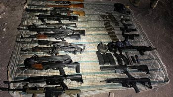 Asegura Gabinete de Seguridad de Alfonso Durazo arsenal de alto poder en Navojoa