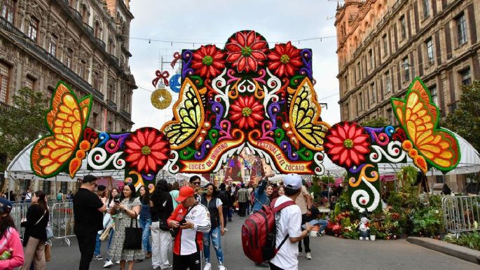 Festival “Luces de invierno” en la CDMX contó con millón y medio de asistentes