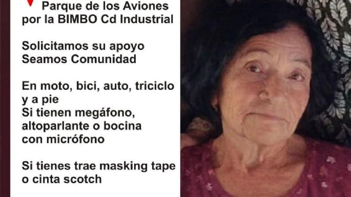 Mirna de 86 años está desaparecida en Yucatán; su familia organizó dos búsquedas masivas sin éxito