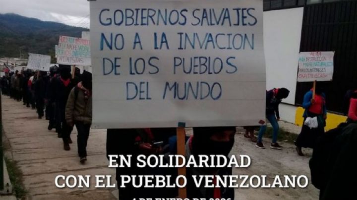 EZLN externa su solidaridad con el pueblo de Venezuela tras captura de Maduro