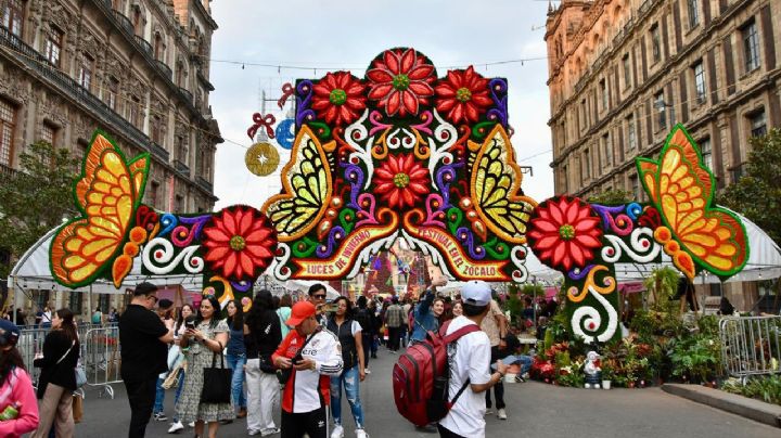 Festival “Luces de invierno” en la CDMX contó con millón y medio de asistentes