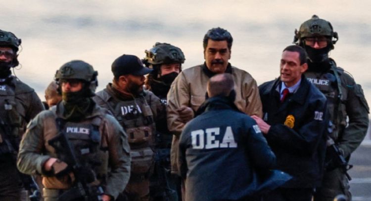 Maduro es llevado a un tribunal de EU para su primera comparecencia por cargos de narcotráfico (Vide