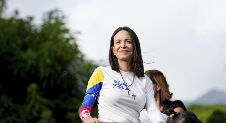 El partido de Machado pide la liberación de "todos los presos políticos" en Venezuela