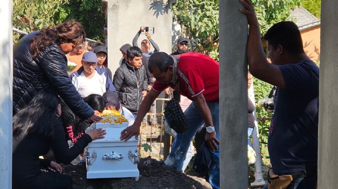 Despiden a Alexis Alfredo, el bebé de 2 años asesinado por su padrastro en Chilpancingo