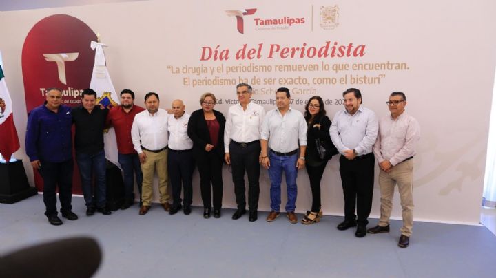 Imprescindible labor  de las y los periodistas para un mejor Tamaulipas: Américo