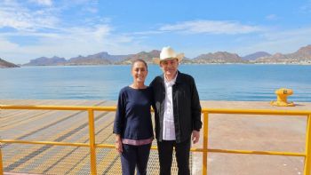 Impulsan Sheinbaum y Durazo inversión de 130 mil millones para expansión del Puerto de Guaymas