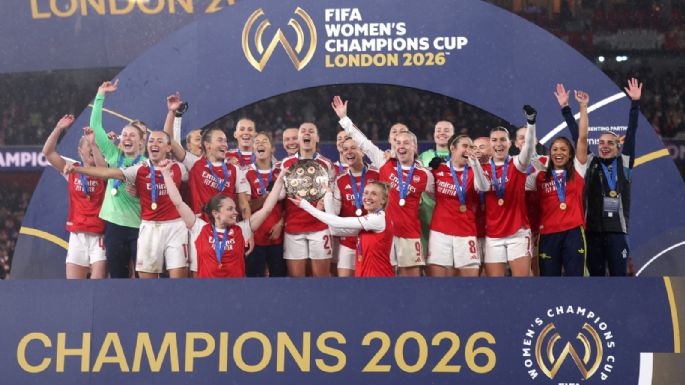 Arsenal derrota 3-2 al Corinthians y gana la primera Copa de Campeones Femenina