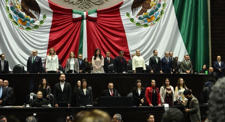 Cámara de diputados abre segundo periodo ordinario de la LXVI Legislatura
