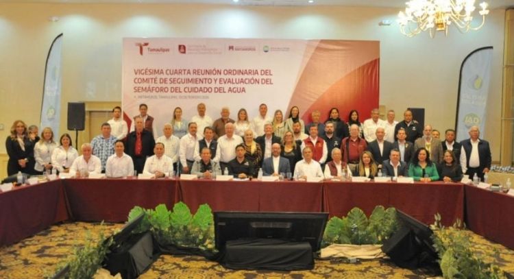 Realiza SRHDS Vigésima Cuarta Reunión del Semáforo del Cuidado del Agua en Matamoros