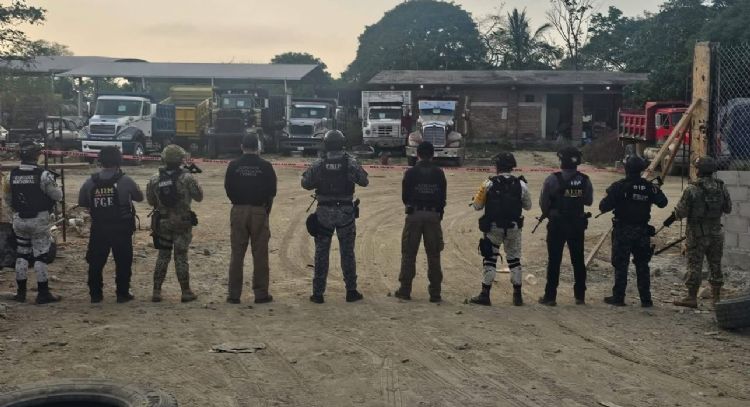 Desarticulan presunto centro logístico del Cártel de Sinaloa en la región del Soconusco