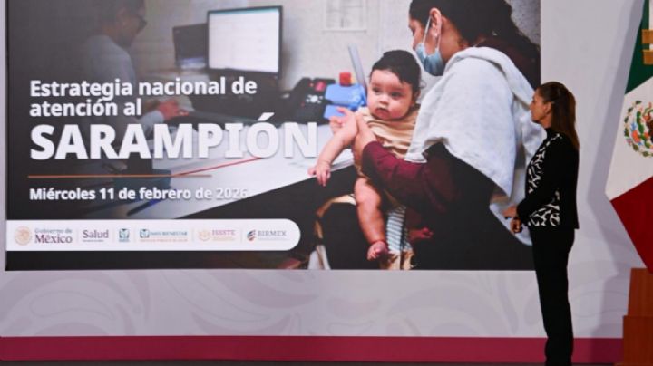 Suman 28 muertes por sarampión en México; Sheinbaum pide “mantener la calma”