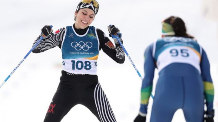 Regina Martínez hace historia con su debut olímpico en esquí de fondo (Video)