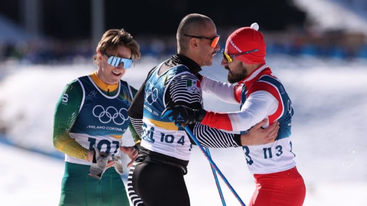 Allan Corona se presenta en el esquí de fondo en Milano-Cortina 2026