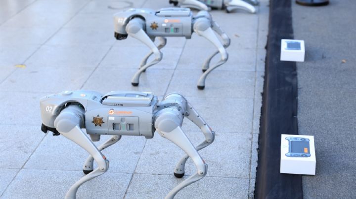 "Perros robot" apoyarán a policías mexicanos durante el Mundial de 2026