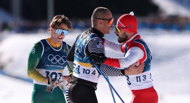 Allan Corona se presenta en el esquí de fondo en Milano-Cortina 2026