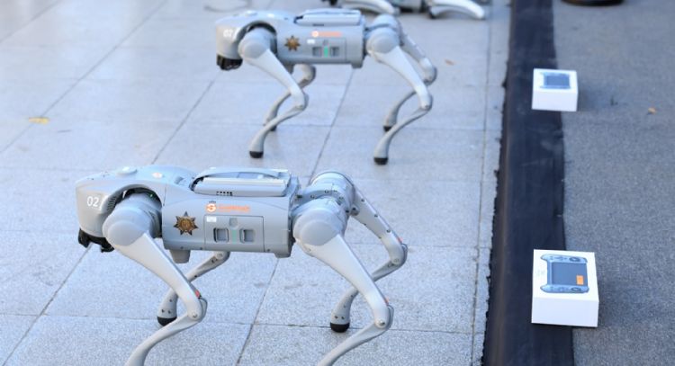 "Perros robot" apoyarán a policías mexicanos durante el Mundial de 2026