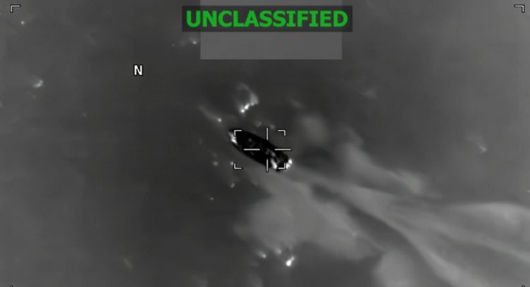 El Comando Sur de EU destruye otra narcolancha en el Caribe y mata a tres personas (Video)