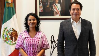 Mario Delgado designa a Nadia López García en lugar de Marx Arriaga  