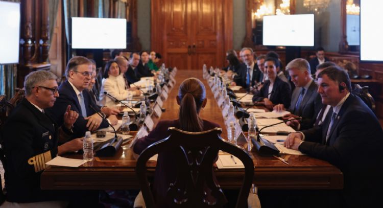 "Hay confianza en nuestra economía": Sheinbaum recibe a ministros de Canadá