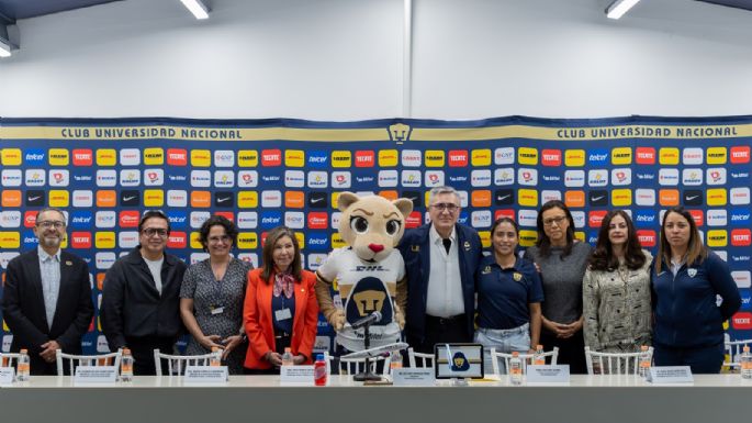 Pumas de la UNAM presenta a "Goya", la nueva mascota femenina que busca fomentar la igualdad