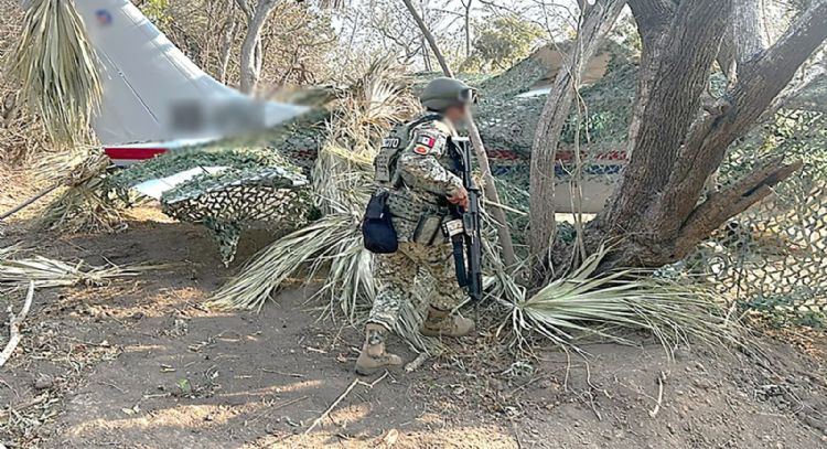 Aseguran avioneta con más de media tonelada de cocaína en el Istmo de Tehuantepec