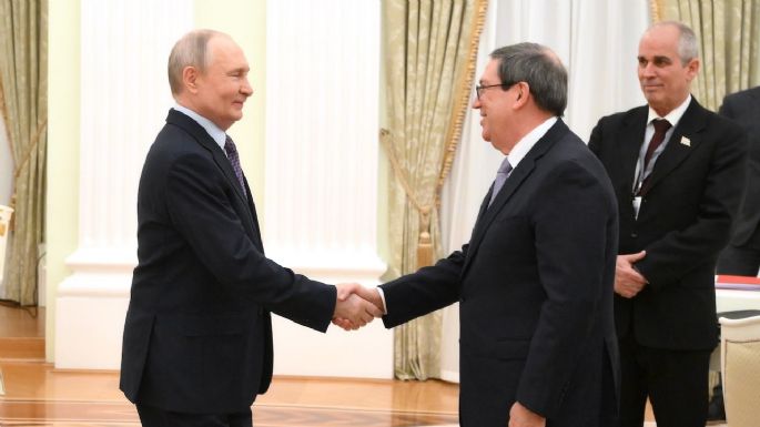 Putin recibe al ministro de Exteriores de Cuba y reitera su “rechazo rotundo” al bloqueo de EU