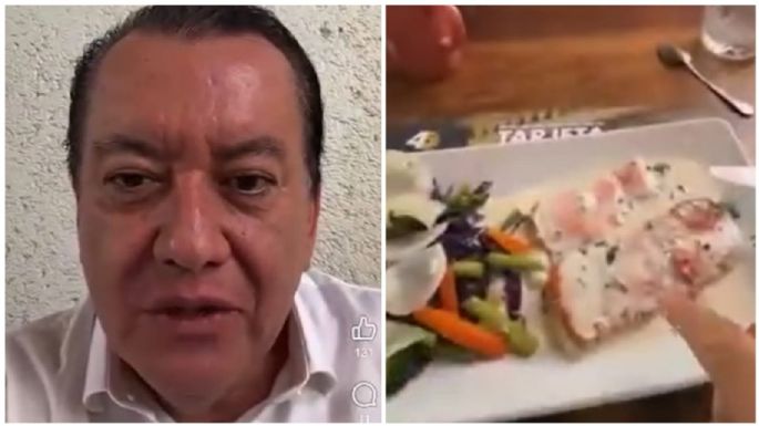 Cierran comedor de la UAGro mientras rector reclama porción pequeña de salmón en restaurante (Video)