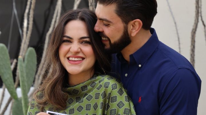 La senadora morenista Andrea Chávez anuncia que está embarazada