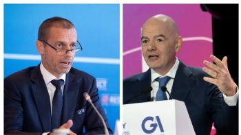 Acusan a Gianni Infantino y Aleksander Ceferin de contribuir a crímenes de guerra en Palestina