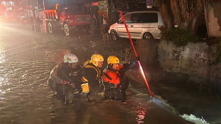 Padre salva a su hija de morir ahogada, pero él fue arrastrado por la corriente en Tijuana