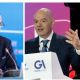 Acusan a Gianni Infantino y Aleksander Ceferin de contribuir a crímenes de guerra en Palestina