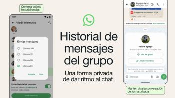 WhatsApp lanza el historial de mensajes en grupo para facilitar poner al día a nuevos integrantes