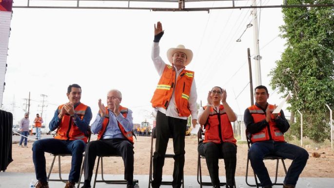 Alfonso Durazo fortalece al sector agrícola con obra estratégica en la carretera Hermosillo-Kino