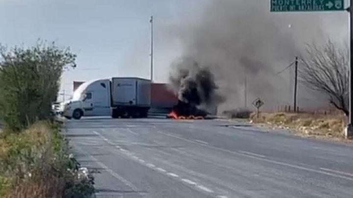 Amanece Reynosa con bloqueos y quema de vehículos (Video)