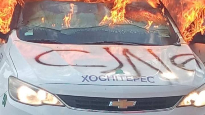 Hombres incendian OXXO y vehículos en Jiutepec, Temixco, Yecapixtla y Miacatlán