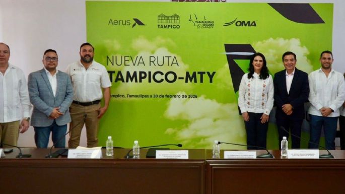 Despega Aerus nuevo vuelo Tampico-Monterrey: Sectur