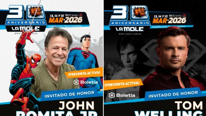 El cast de “Smallville”, John Boyega y Frankie Muniz, entre los estelares para La Mole 2026