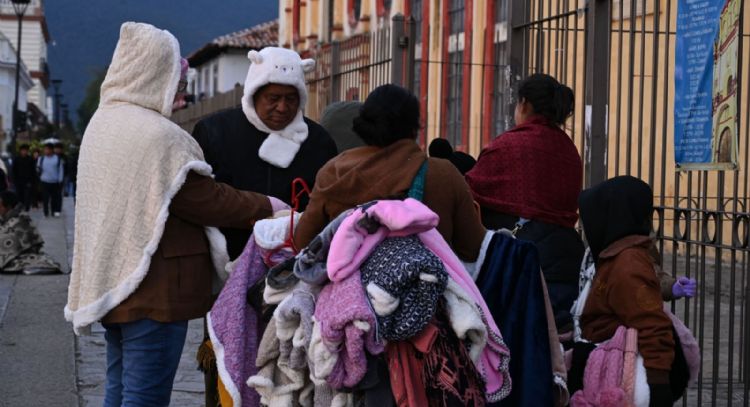 Temperaturas bajo cero en más de la mitad del país el miércoles... y se acerca otro frente frío