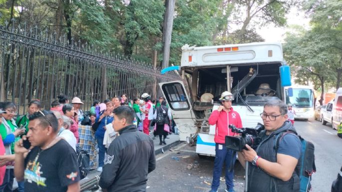 Peregrinos sufren accidente en Constituyentes tras visitar la Basílica de Guadalupe