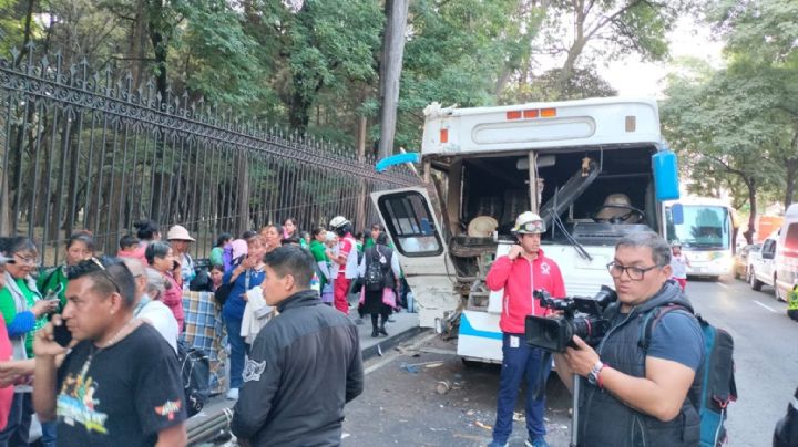 Peregrinos sufren accidente en Constituyentes tras visitar la Basílica de Guadalupe