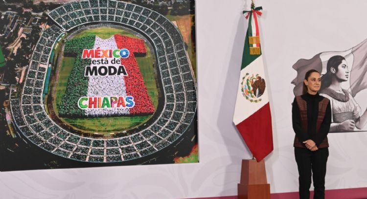 Sheinbaum agradece al presidente de la FIFA por la confianza en México como sede del Mundial