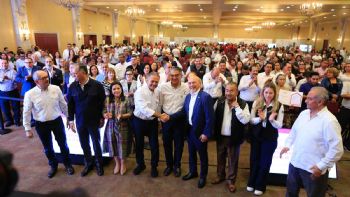 Reconoce Infonavit a Américo Villarreal por liderazgo en construcción de viviendas