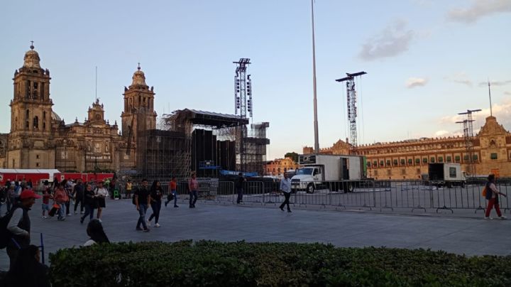 A 48 horas del concierto, fans de Shakira ya hacen fila en el Zócalo de la CDMX