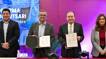 Gobernador Durazo concreta acuerdos para el Centro de Semiconductores Kutsari