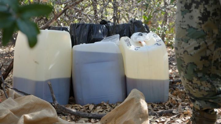 Desmantelan laboratorio que producía hasta 400 kilos de metanfetamina al mes en Ensenada