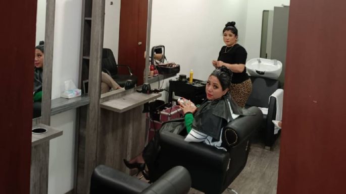 El Senado cuenta con salón de belleza privado; legisladora se aplica un tinte durante Sesión (Video)