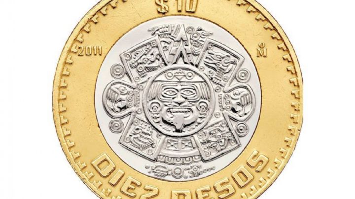 Hacienda cambiará la aleación con la que fabrica las monedas de 10 pesos