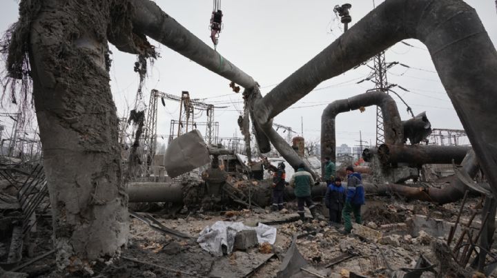 Rusia bombardeos plantas térmicas y líneas de alta tensión de Ucrania