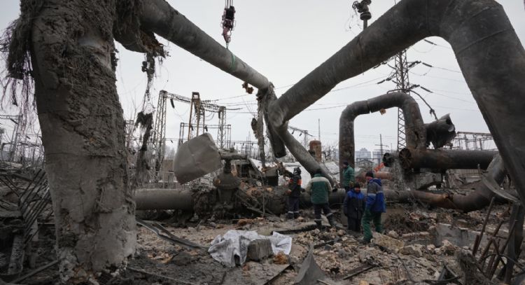 Rusia bombardeos plantas térmicas y líneas de alta tensión de Ucrania